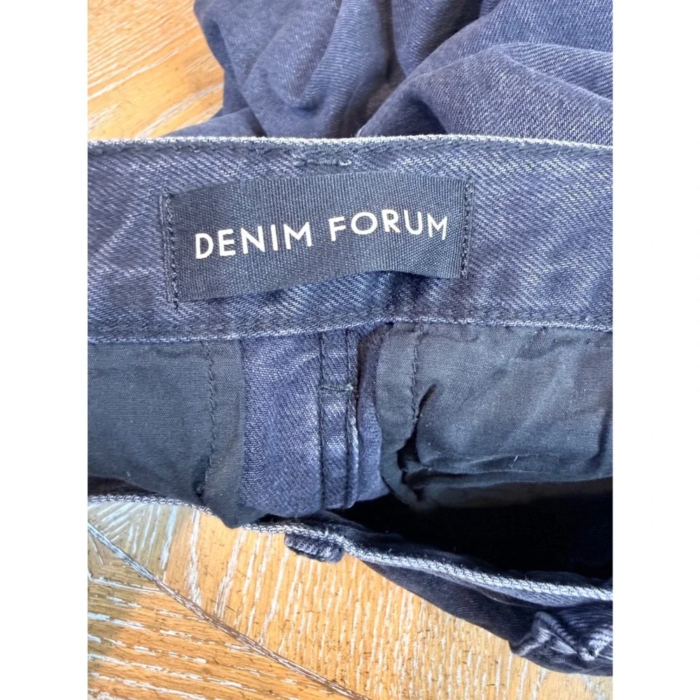 Aritzia Denim Forum The '90s Millie Hi-Rise Cargo Jeans Washed Black Size 26